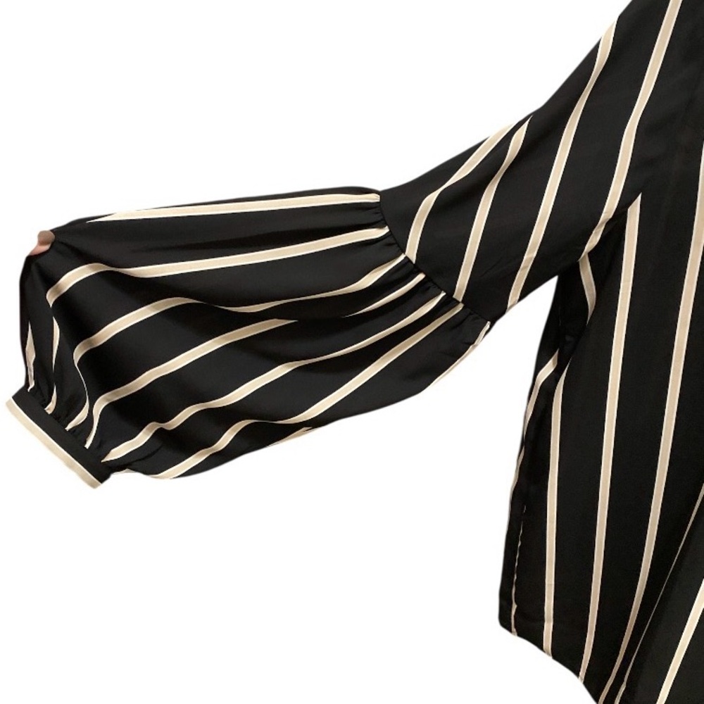 LOFT Striped Blouse - Picture 4 of 6
